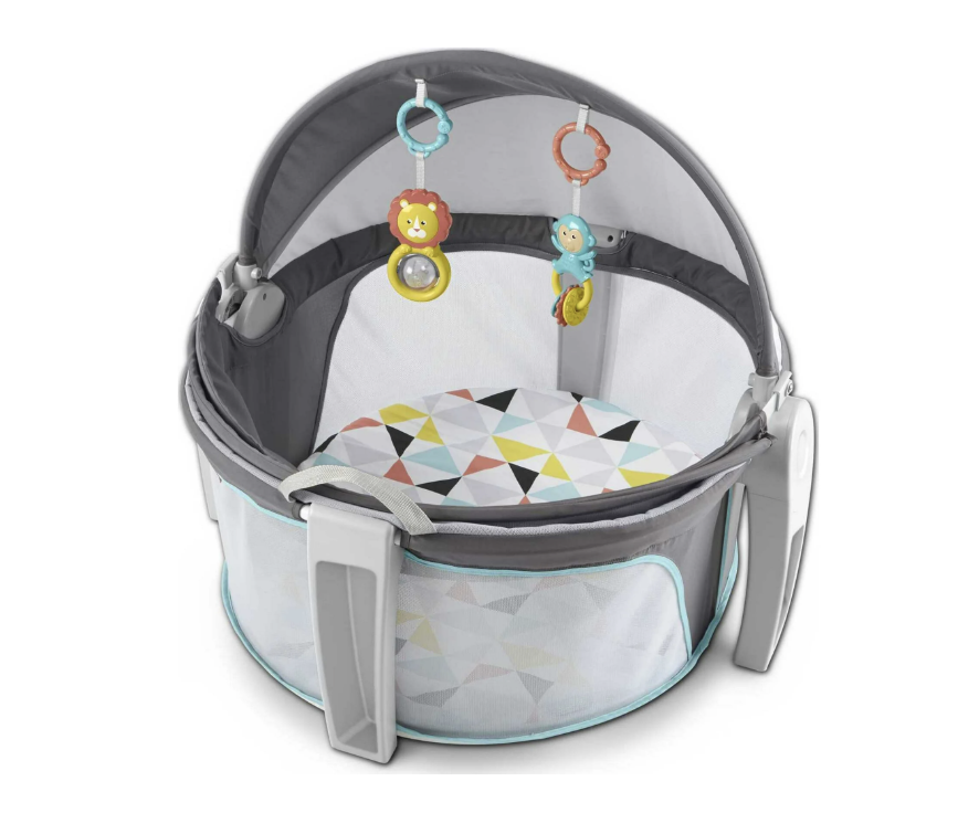 On-the-Go Infant Dome Portable Bassinet and Play Space